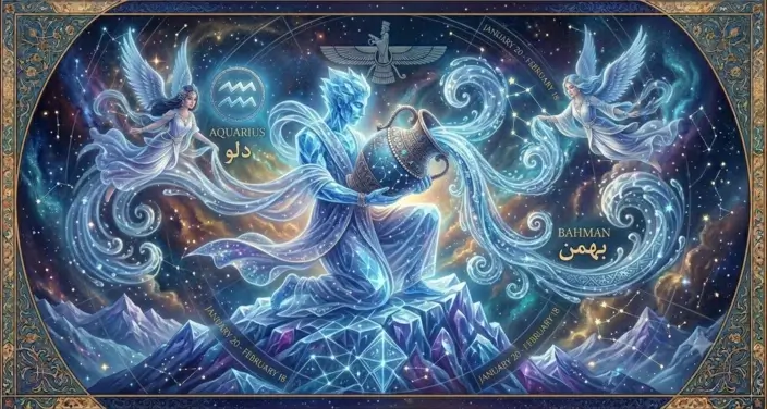تصویر طالع‌بینی ماه بهمن